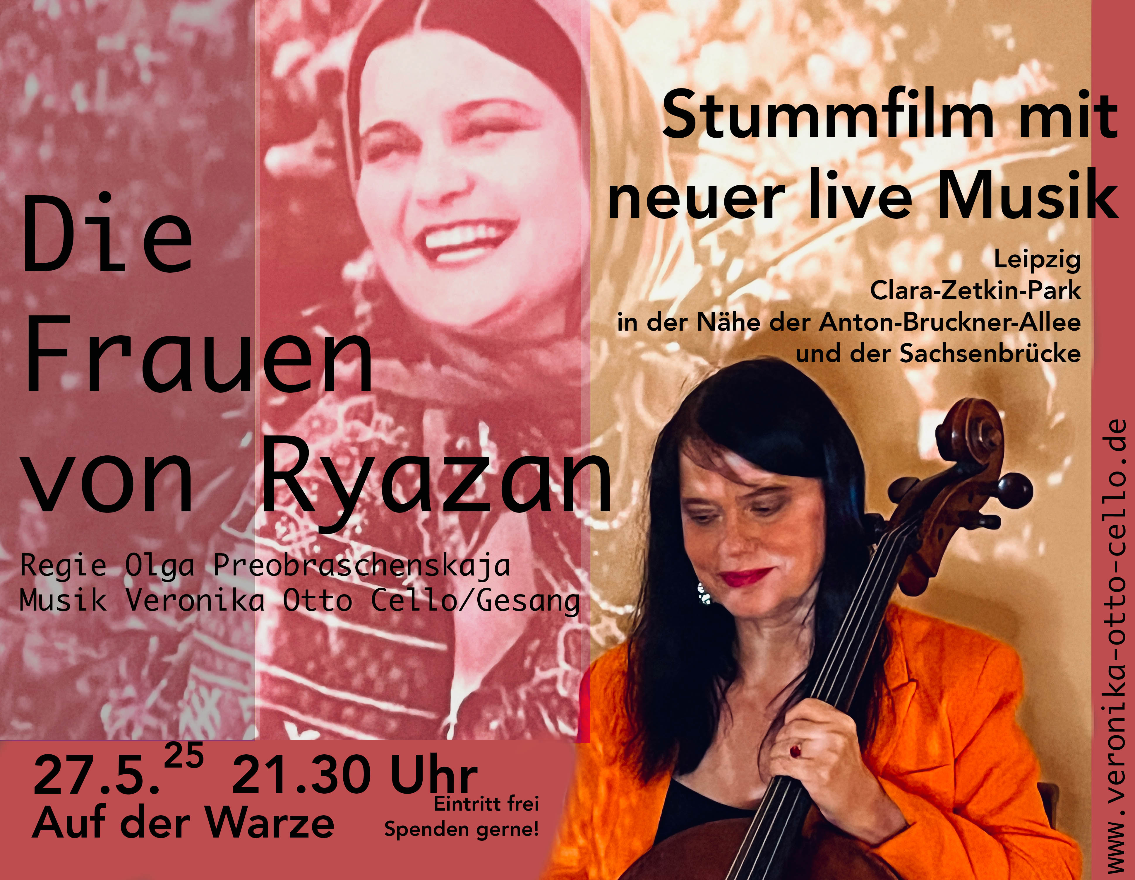 Stummfilm auf der Warze in Leipzig